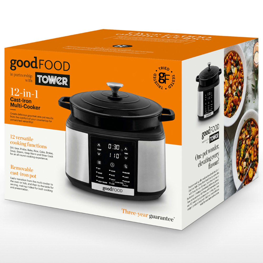 Good Food GF16012 12 in 1 Cast Iron Multi Cooker 5.5L Image 8