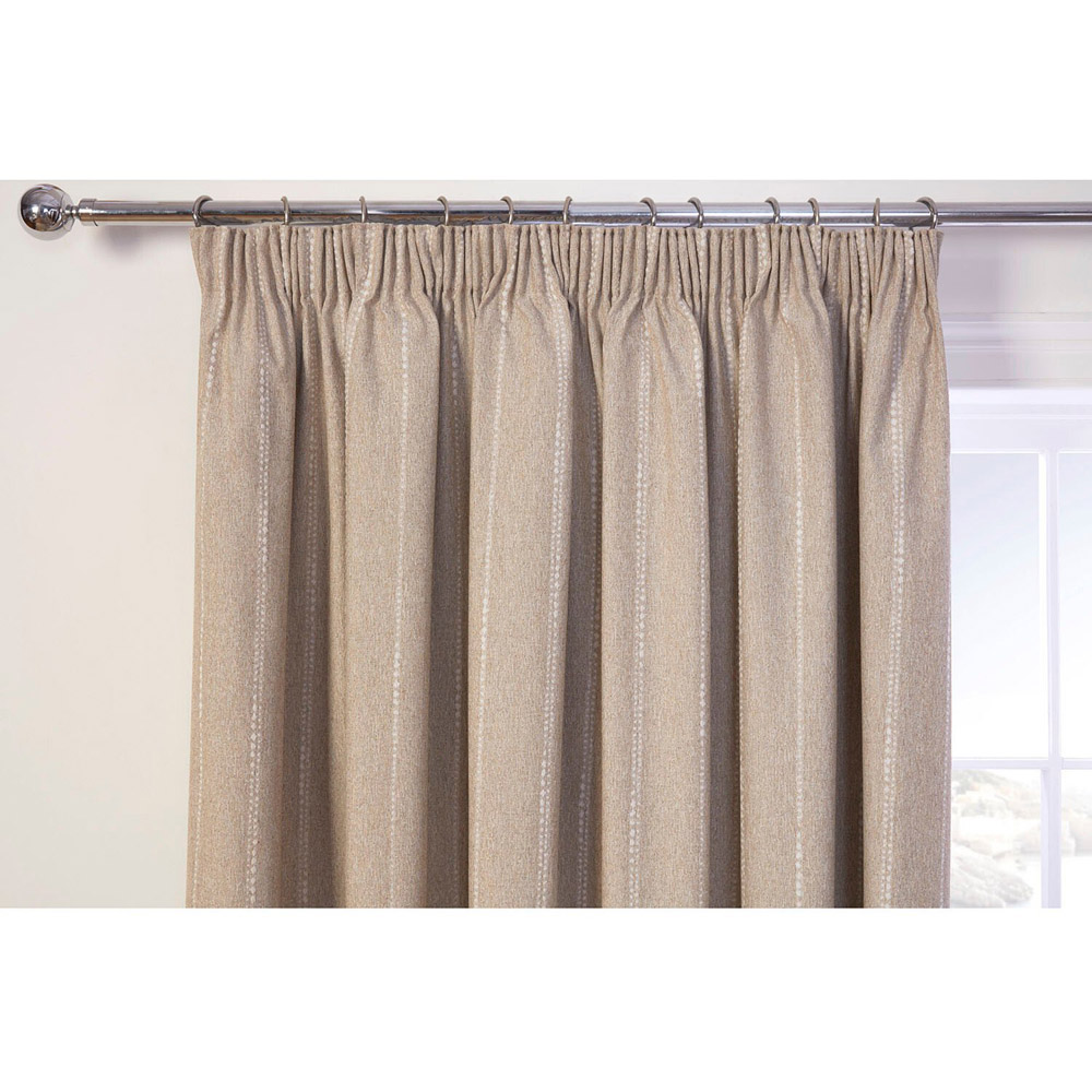 Padstow Thermal Curtain - Natural / 168cm / 137cm Image 3