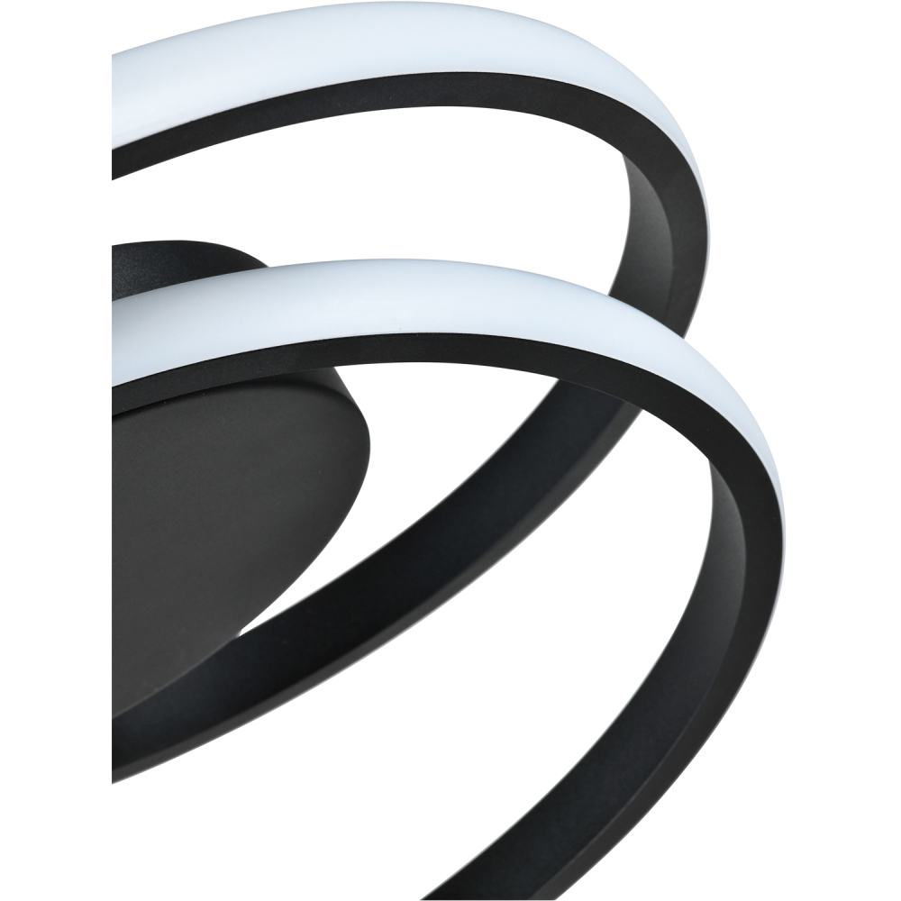 Happy Homewares Single Loop Strip Flush LED Powered Ceiling Light Fitting Image 4