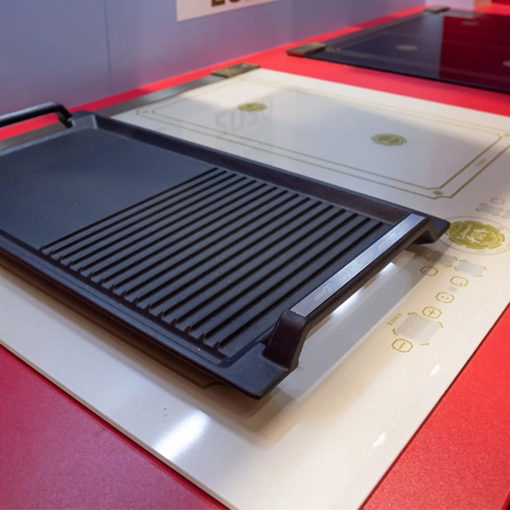 Kaiser Art Deco Black Glass Free Zone Touch Control Induction Hob 59cm Image 2