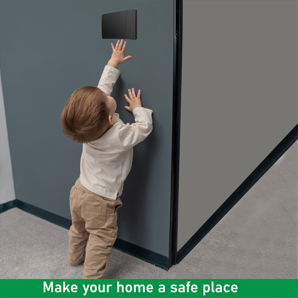 ENER-J 3 Gang Black Wireless Non Dimmable Kinetic Switch Kit Image 4