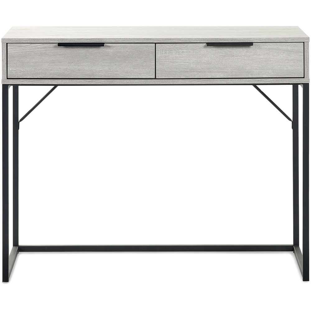 Julian Bowen Bali 2 Drawer Grey Oak Dressing Table Image 3
