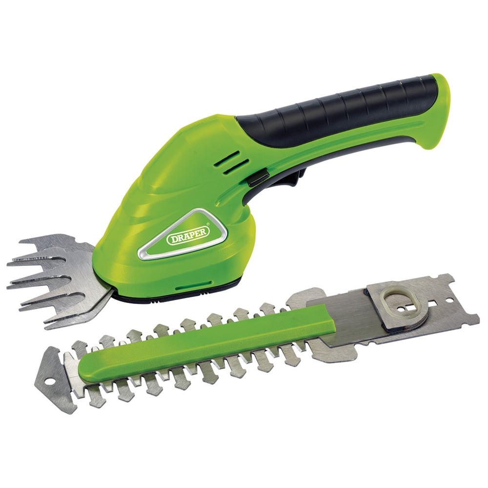 Draper 7.2V Cordless Grass and Hedge Shear Kit Image 1