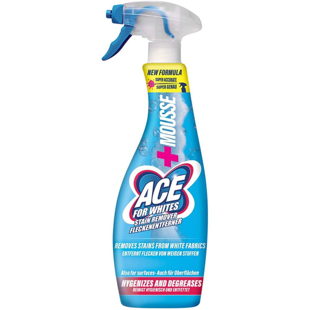 Ace for Whites Stain Remover Mousse Spray 700ml Image