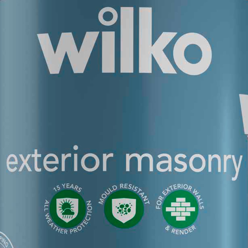 Wilko Magnolia Smooth Masonry Paint 5L Image 4