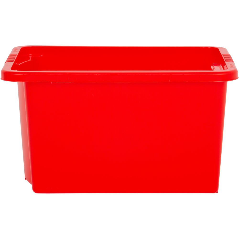 Wham 35L Red Stackable Storage Box 4 Pack Image 3