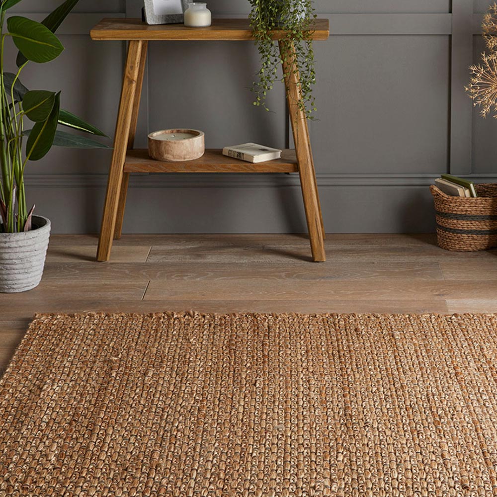 Esselle Home Salford Natural Jute Rug 120 x 170cm Image 2