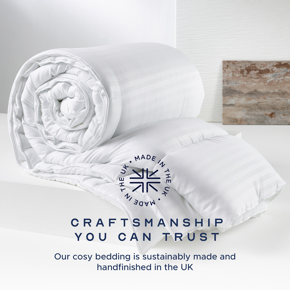 Snuggledown Double White Scandinavian Hollowfibre Duvet 4.5 Tog Image 5