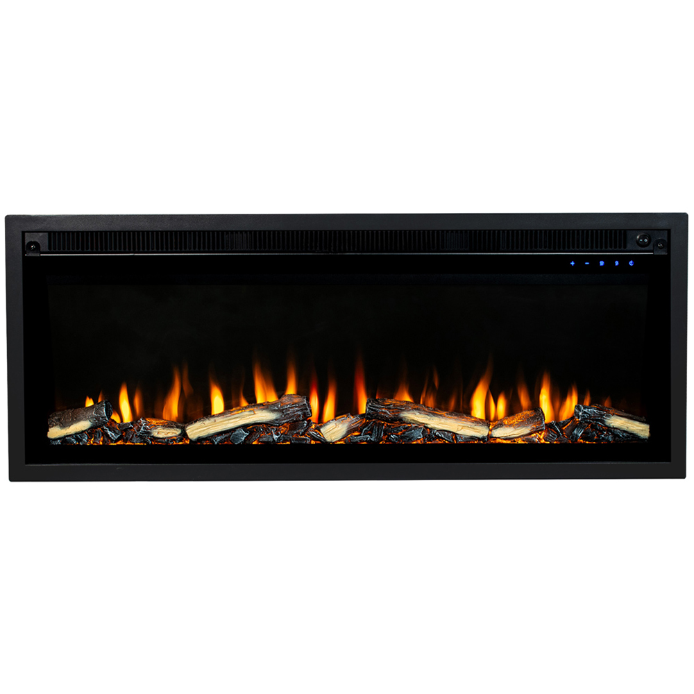 Be Modern Bolen 3-in-1 Black Electric Fireplace 1.5kW 40 inch Image 3