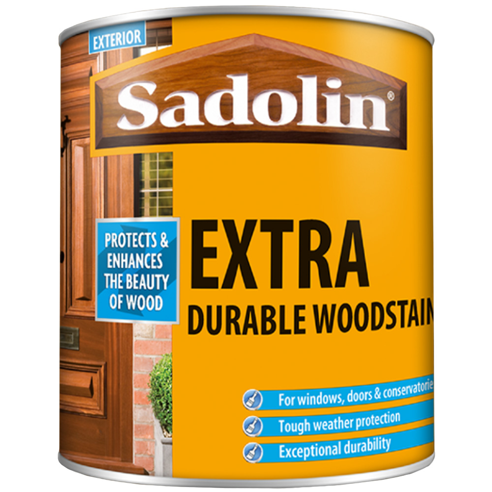 Sadolin Extra Light Oak Exterior Woodstain 1L Image 2
