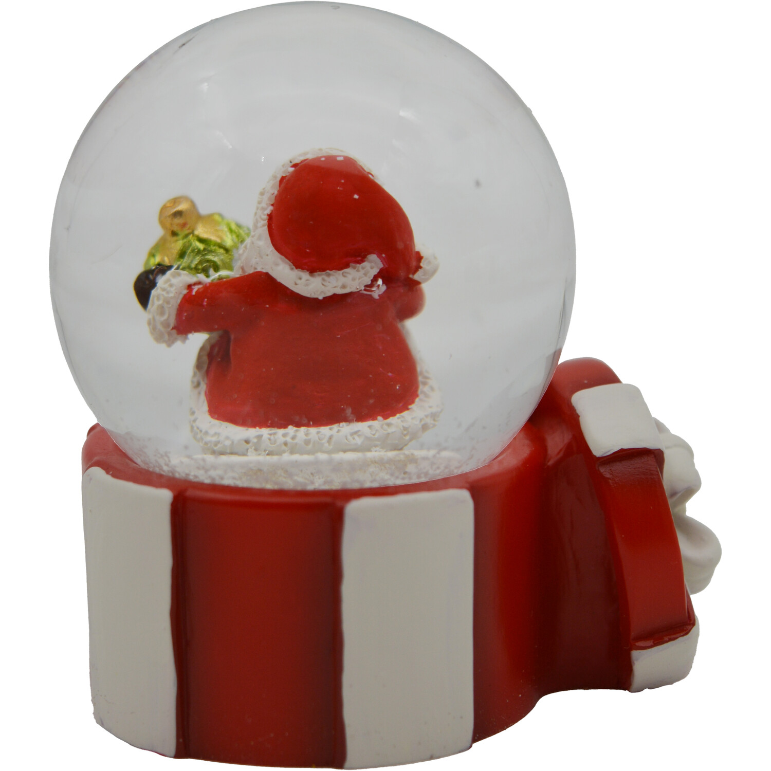 Mini Santa or Bear Snow Globe Multicolour Image 7