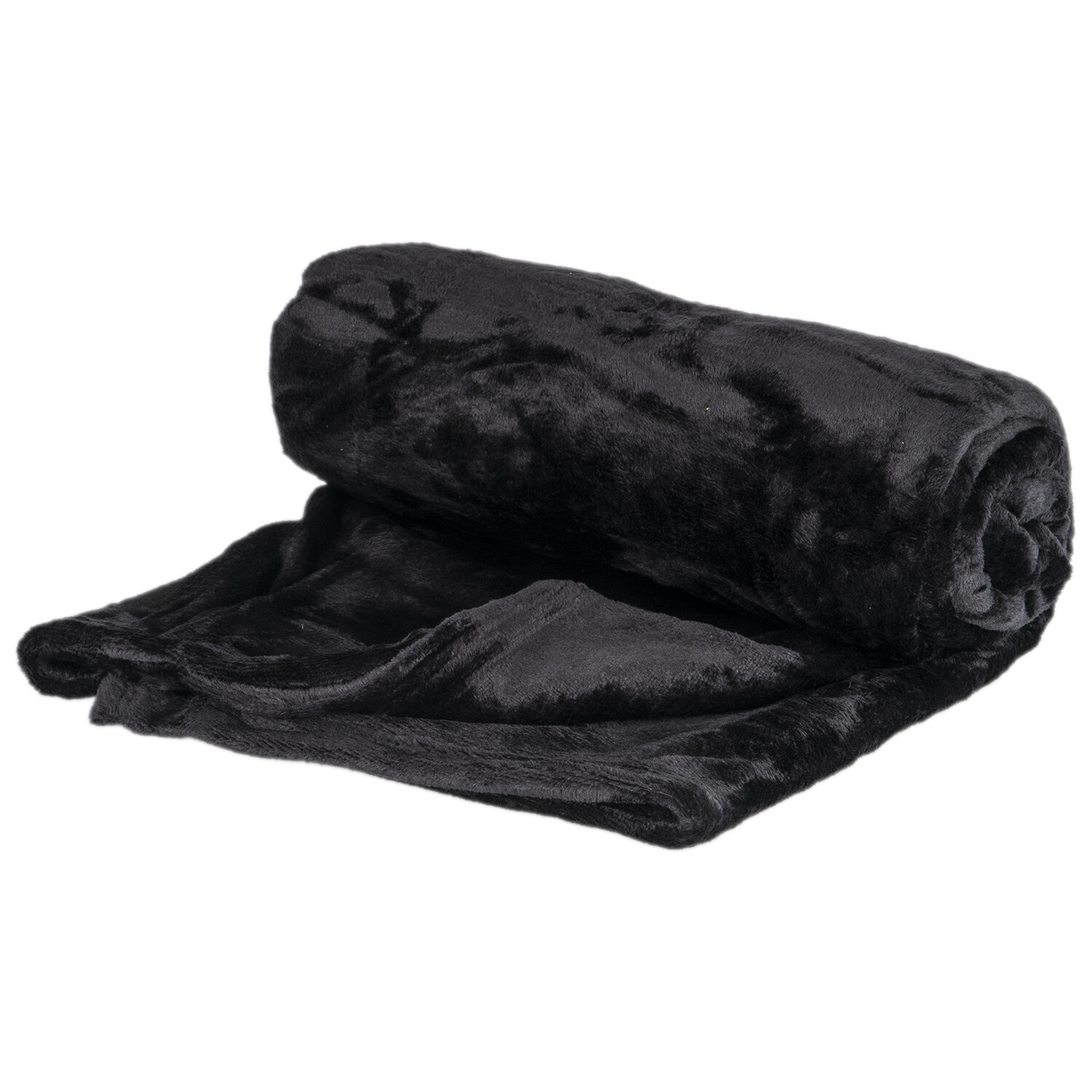 Divante Black Supersoft Extra Large Throw Image 2