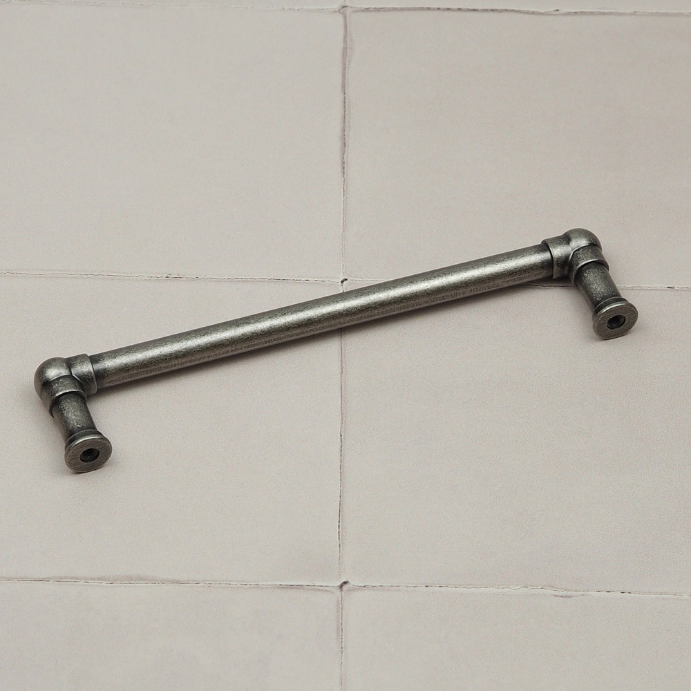 Handle & Home Antique Pewter Pipe Handle 160mm Image 5