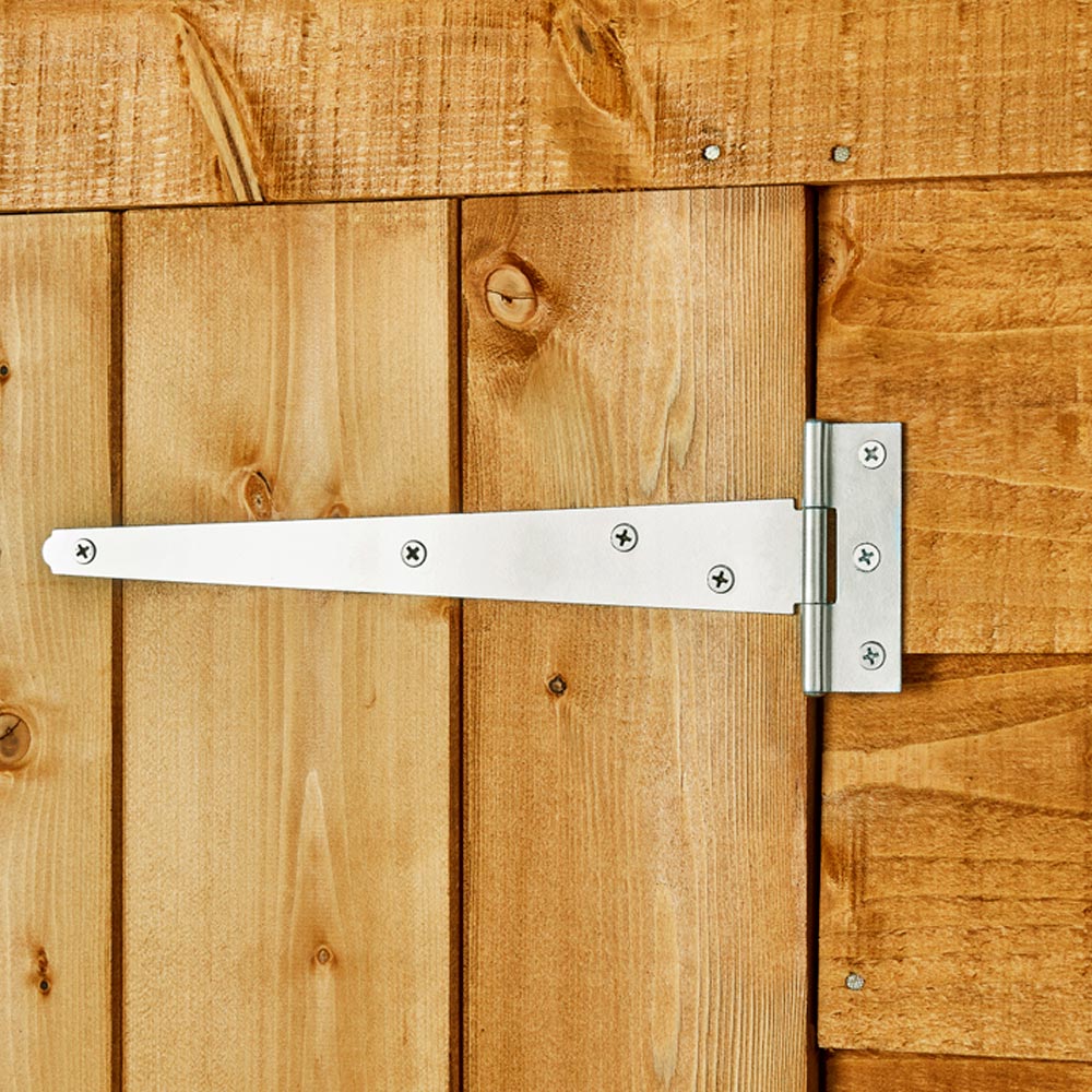 Power 4 x 4ft Overlap Pent Double Door Shed Image 6