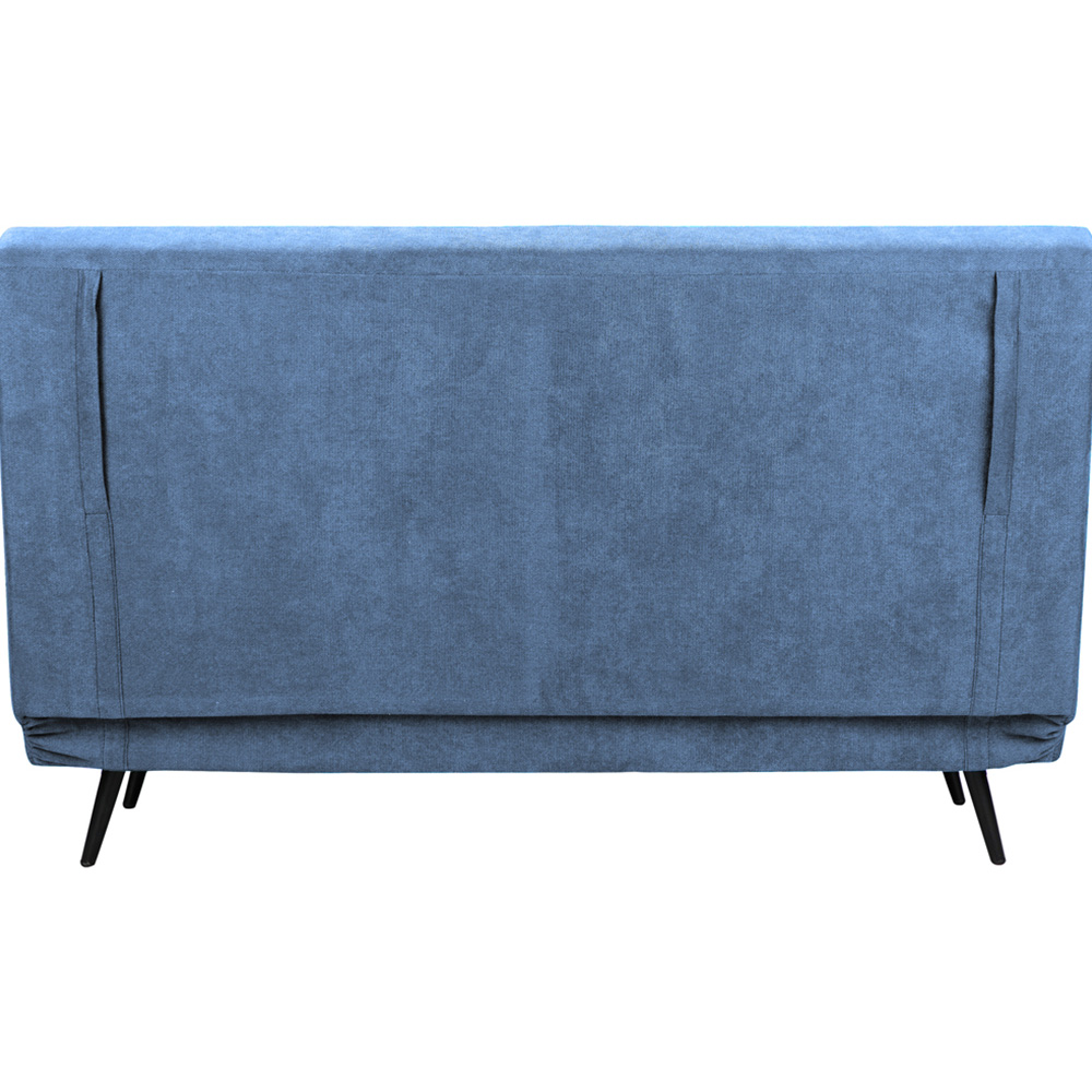 Loft24 Mallory 2 Seater Blue Linen Sofa Bed | Homebase