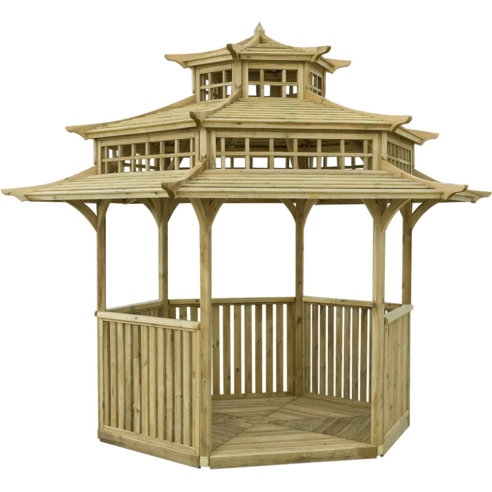 Rowlinson Oriental Wooden Pagoda Image 2