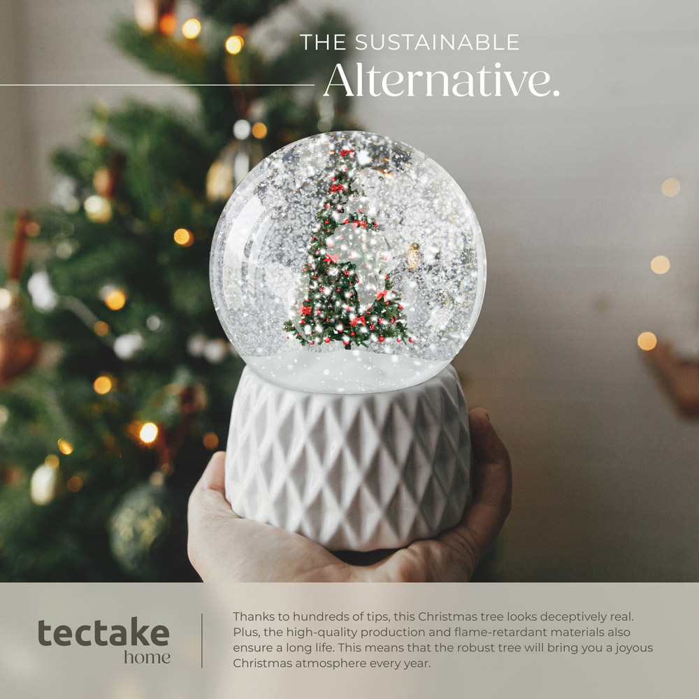 tectake Prancer Green Artificial Christmas Tree 6.8ft Image 7