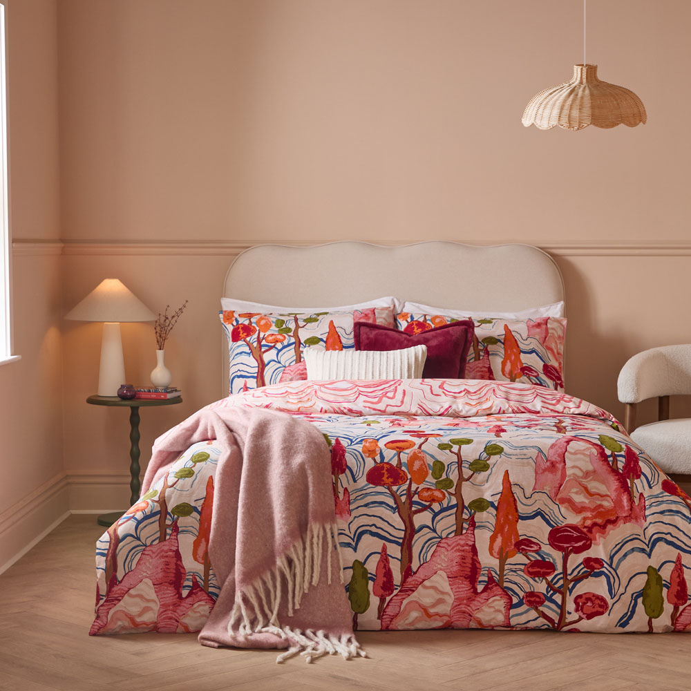 Furn King Size Terra Nova Printed Reversible Duvet Set Image 4