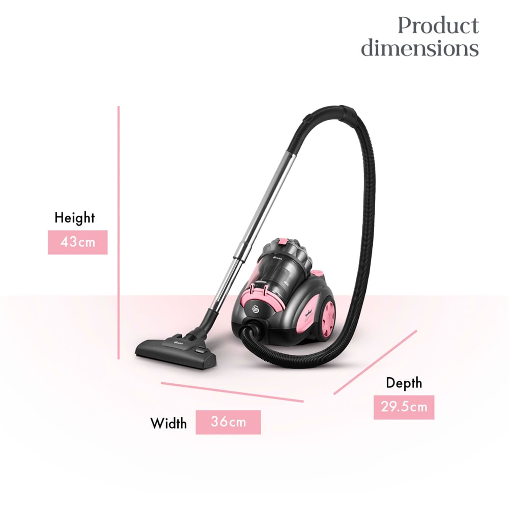 Swan LQOC SC15817QOC Cylinder MultiCyclonic Pets Vacuum Cleaner Image 9