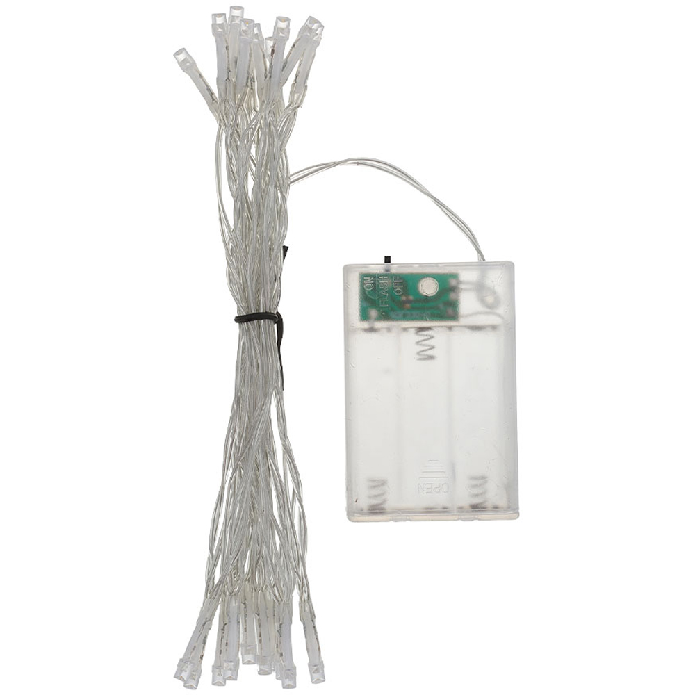 Living and Home Baubles and Light Mini LED Artificial Christmas Tree 1.6ft Image 6