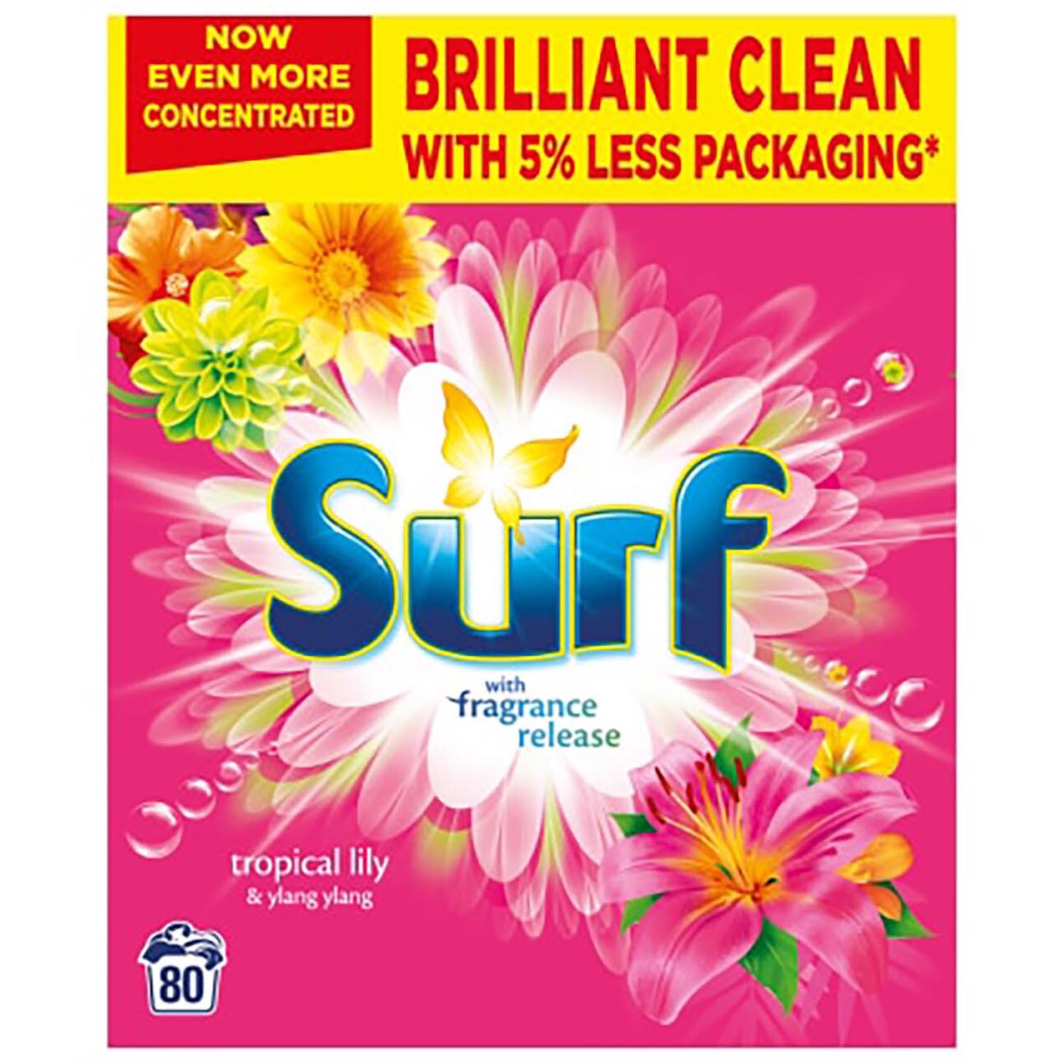 Surf Tropical Lily and Ylang Ylang Washing Powder 80 Washes Image