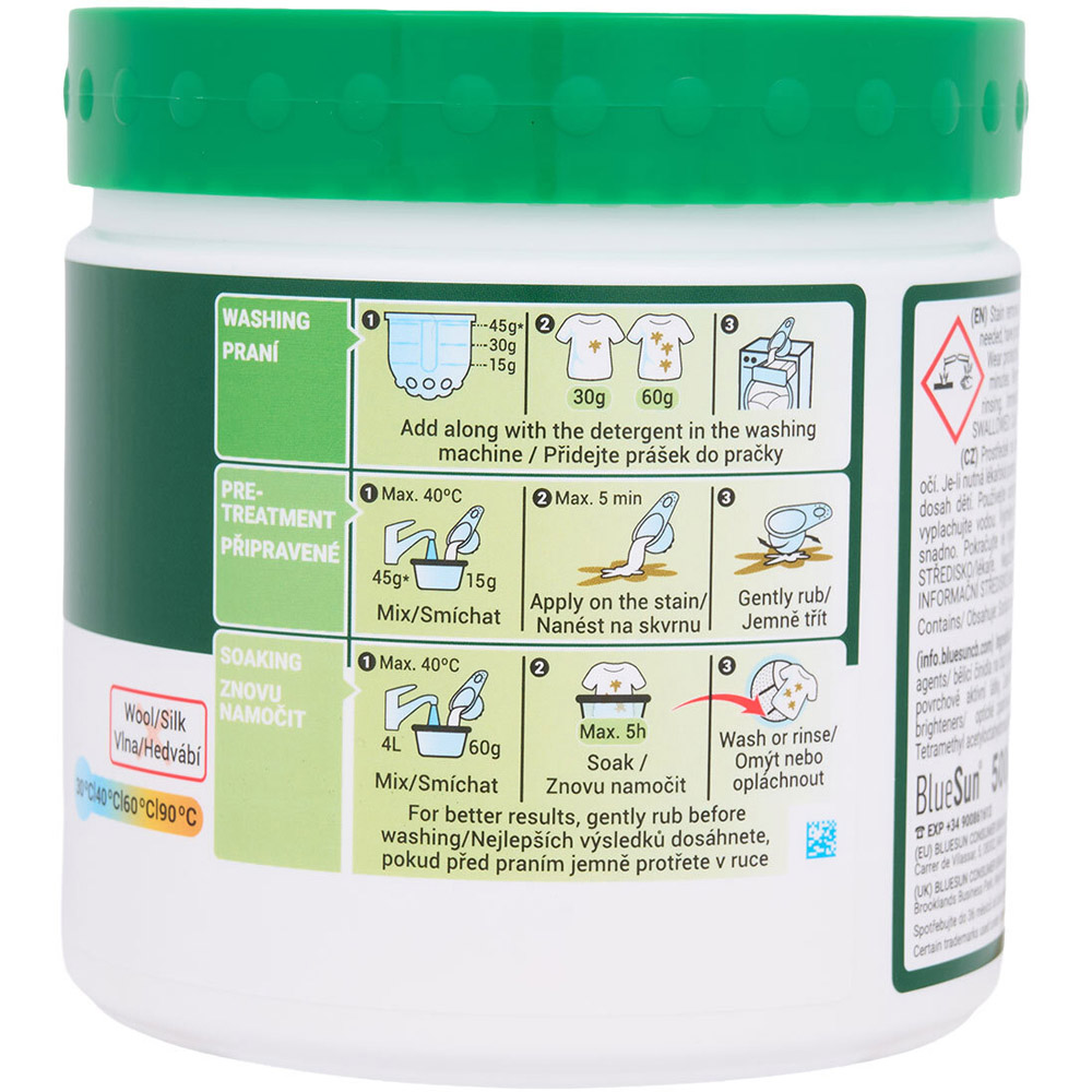 Ariel Stain Remover Powder for Whites Image 3