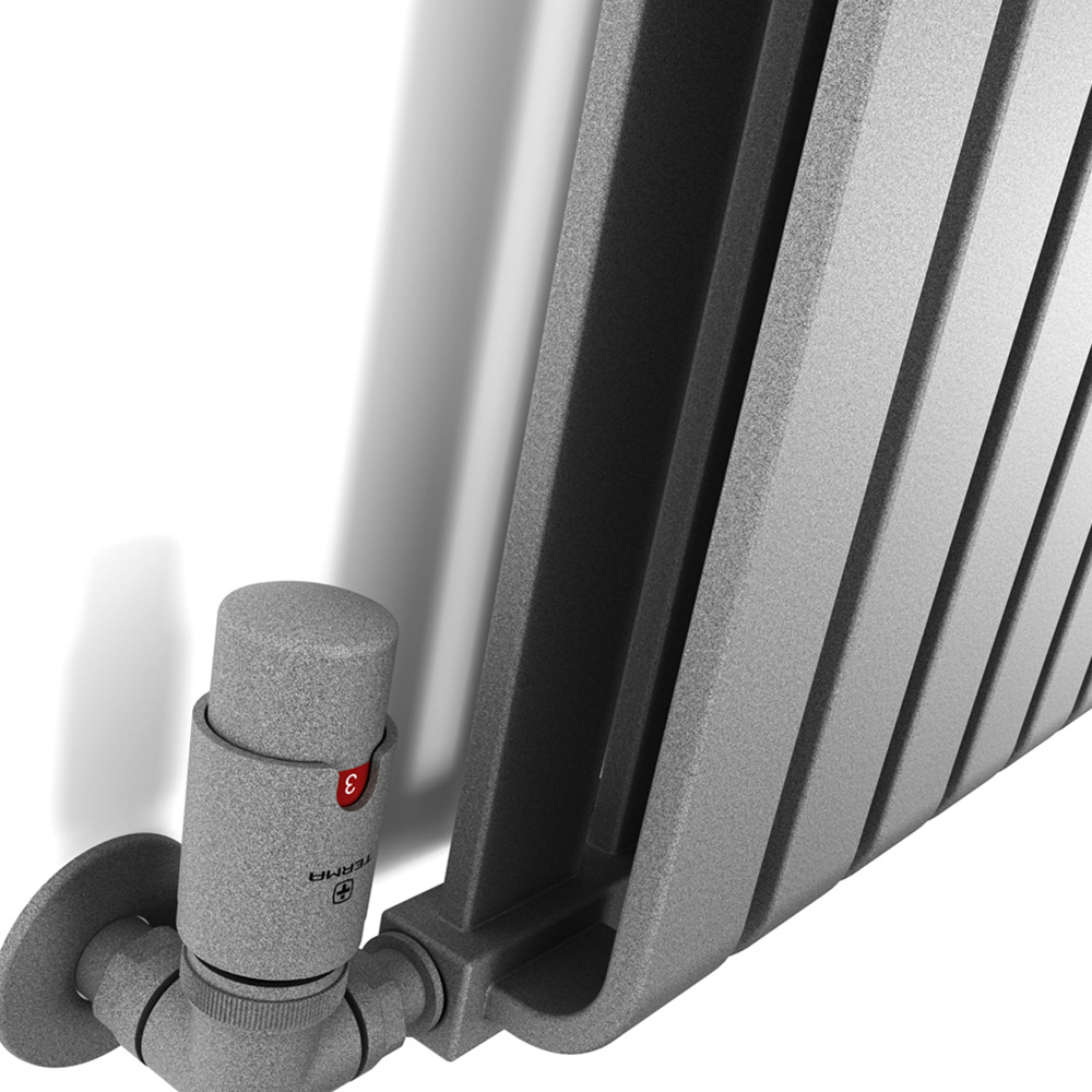 Terma Warp Room 3945 BTU Salt n Pepper Radiator 630 x 1045mm Image 5
