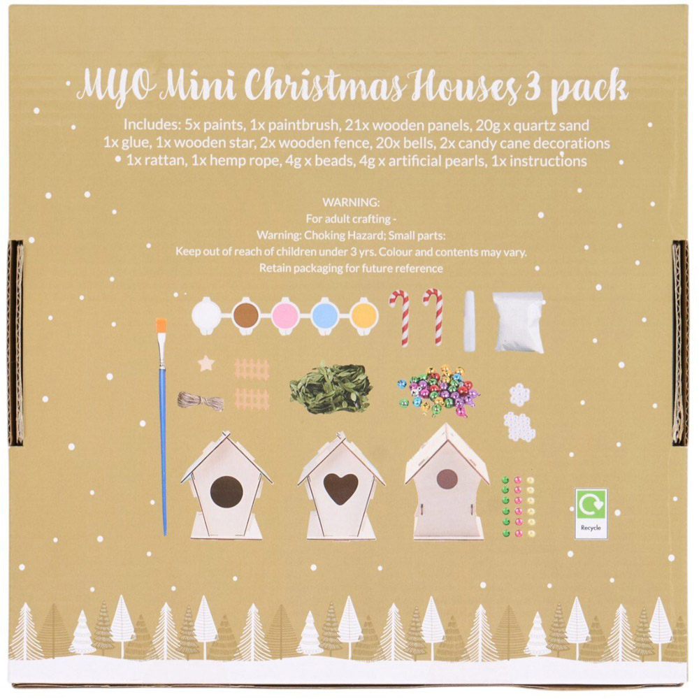 Make Your Own Mini Christmas Houses Image 2