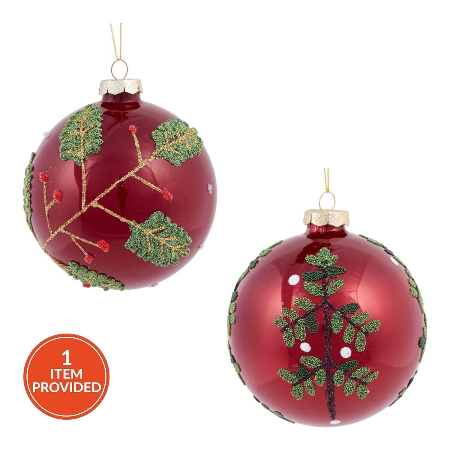 Beaded Traditional Bauble Image 1