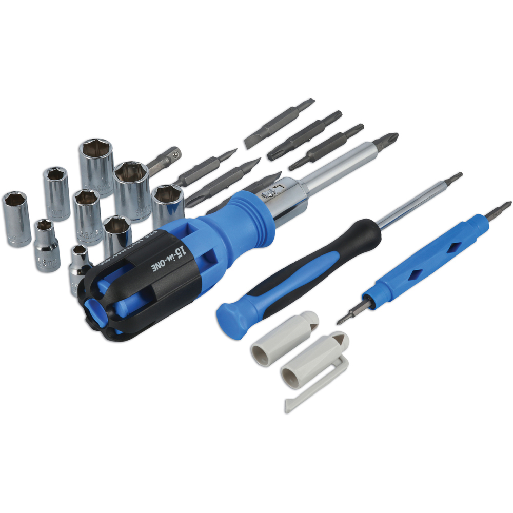Laser Ratchet 18 Piece Screwdriver Set Image 4