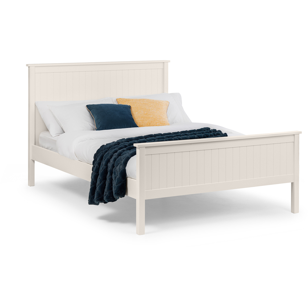 Julian Bowen Maine Double Surf White Bed Image 4