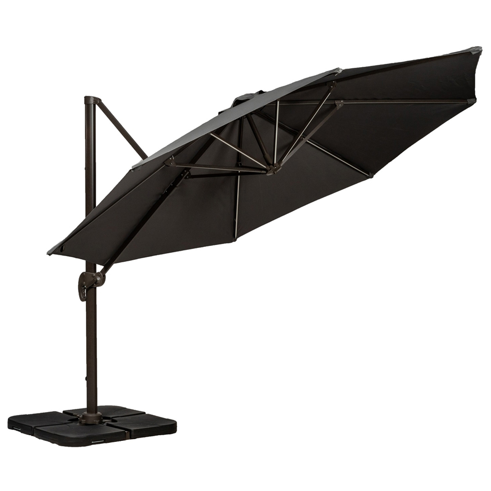 Royalcraft LED Cantilever Overhanging Parasol 3.5m Image 12