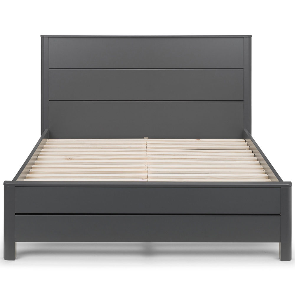 Julian Bowen Chloe King Size Storm Grey Bed Image 4
