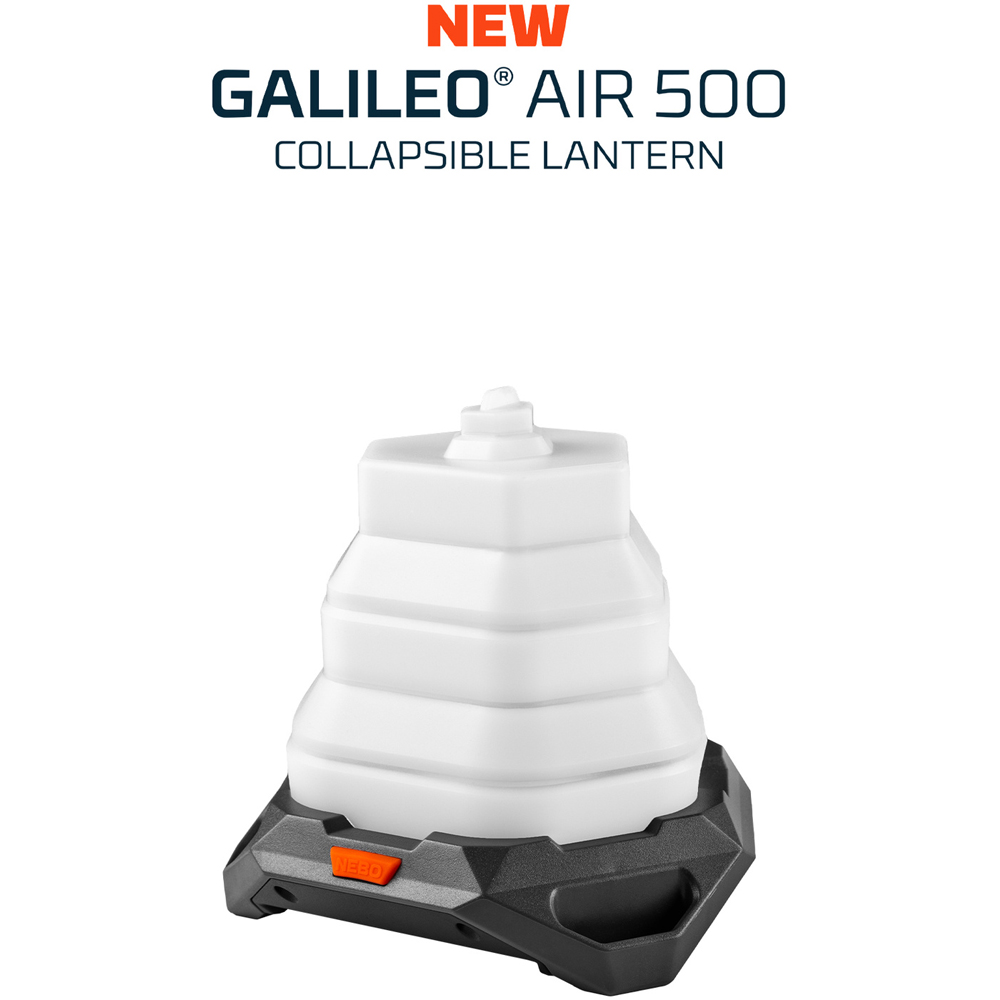 Nebo Galileo Air 500 500 Lumens Collapsible Lantern with Batteries Image 9