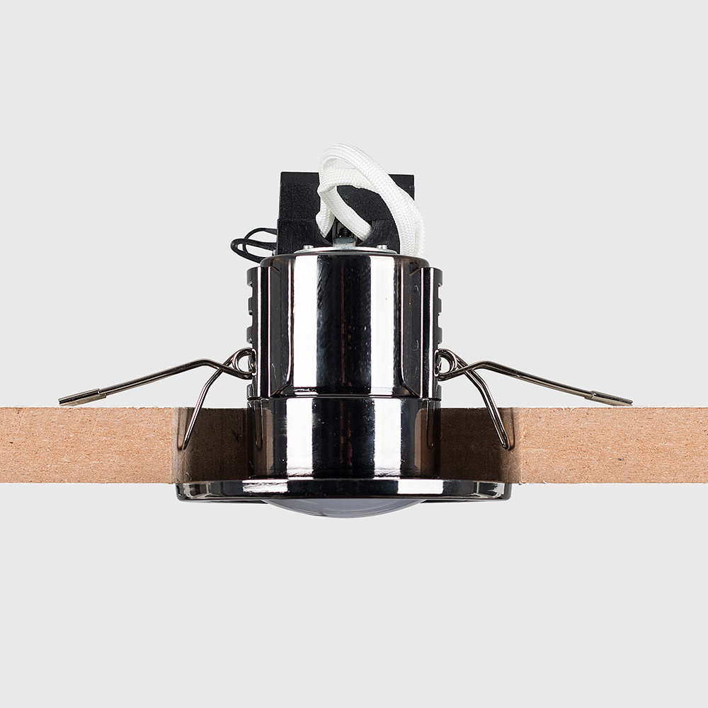 ValueLights Black Chrome Warm White LED Ceiling Downlight 20 Pack Image 4