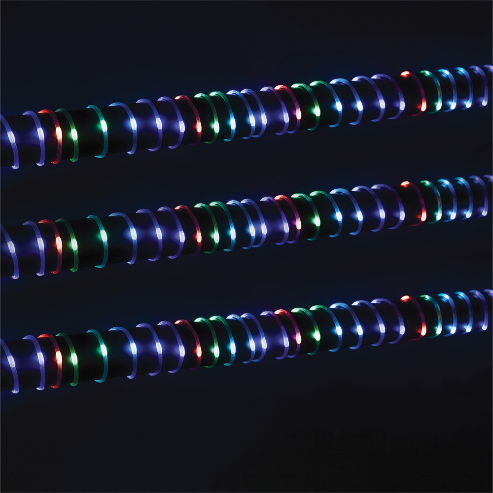 Xmas Haus RGB Micro Seed LED Multifunction Silver Cable Cluster Light 24m Image 2