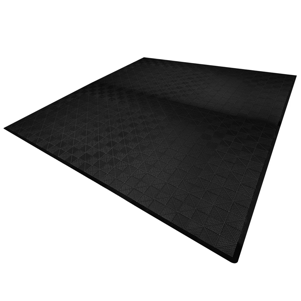 Monstershop 225 Black Vented Garage Floor Tiles with Edges Image 3