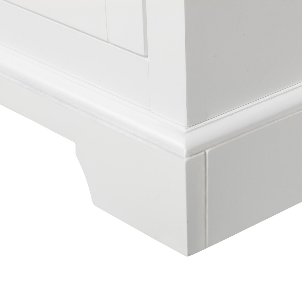 Teamson Home St James 2 Door White Freestanding Floor Cabinet Image 4