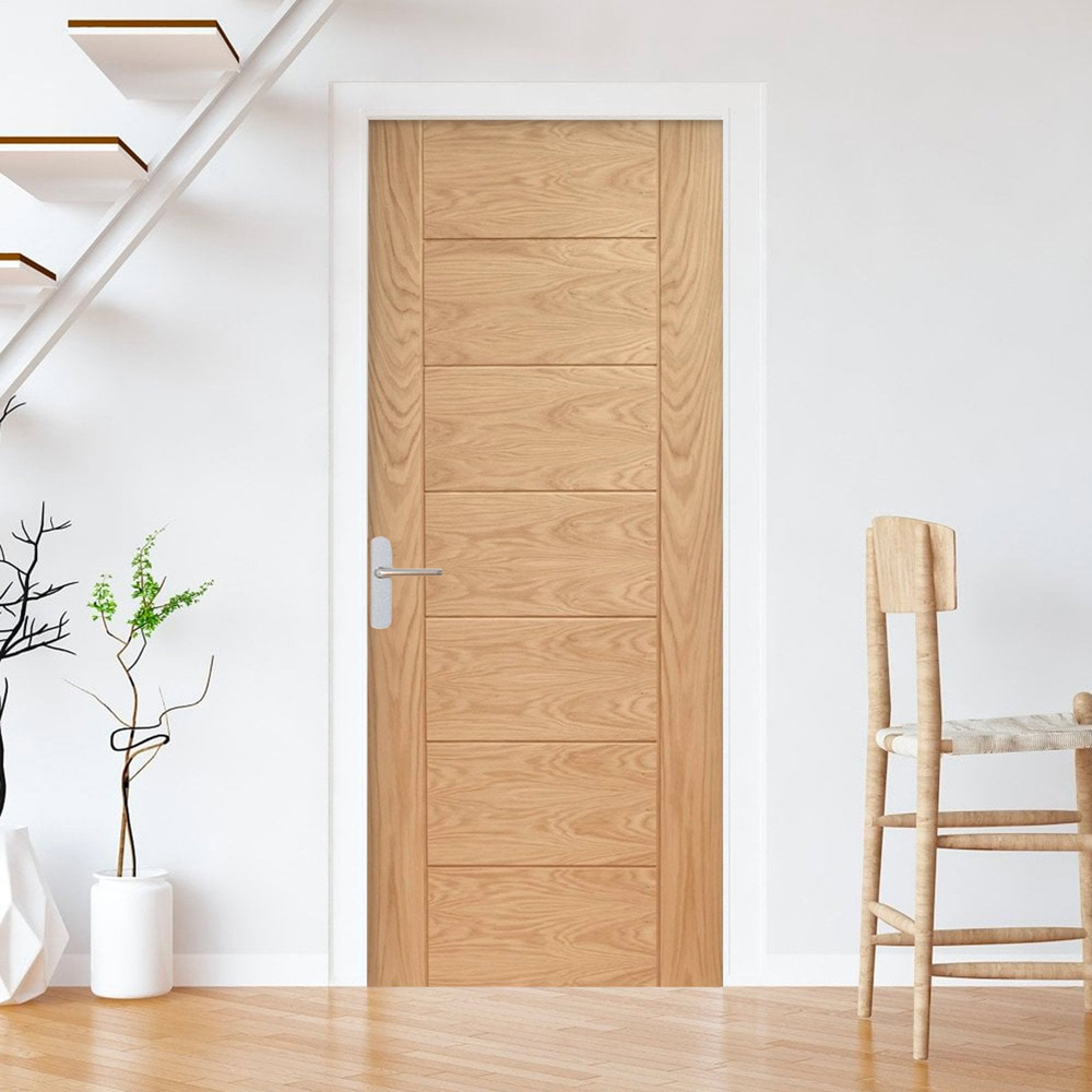 Pedrena Oak Veneer Fully Finished FD30 Internal Fire Door 1981 x 610 x 44mm Image 2