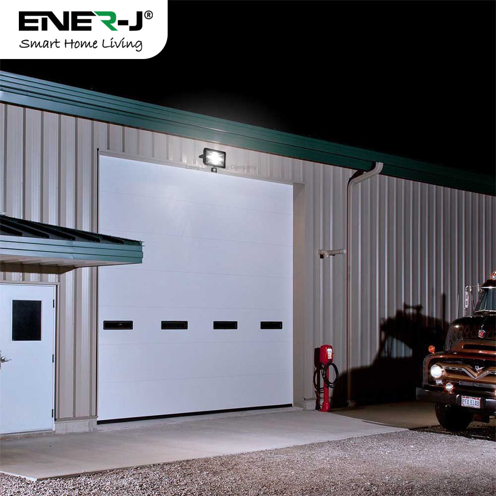 ENER-J 6000k 50W Slim LED Floodlight with PIR Sensor Image 3