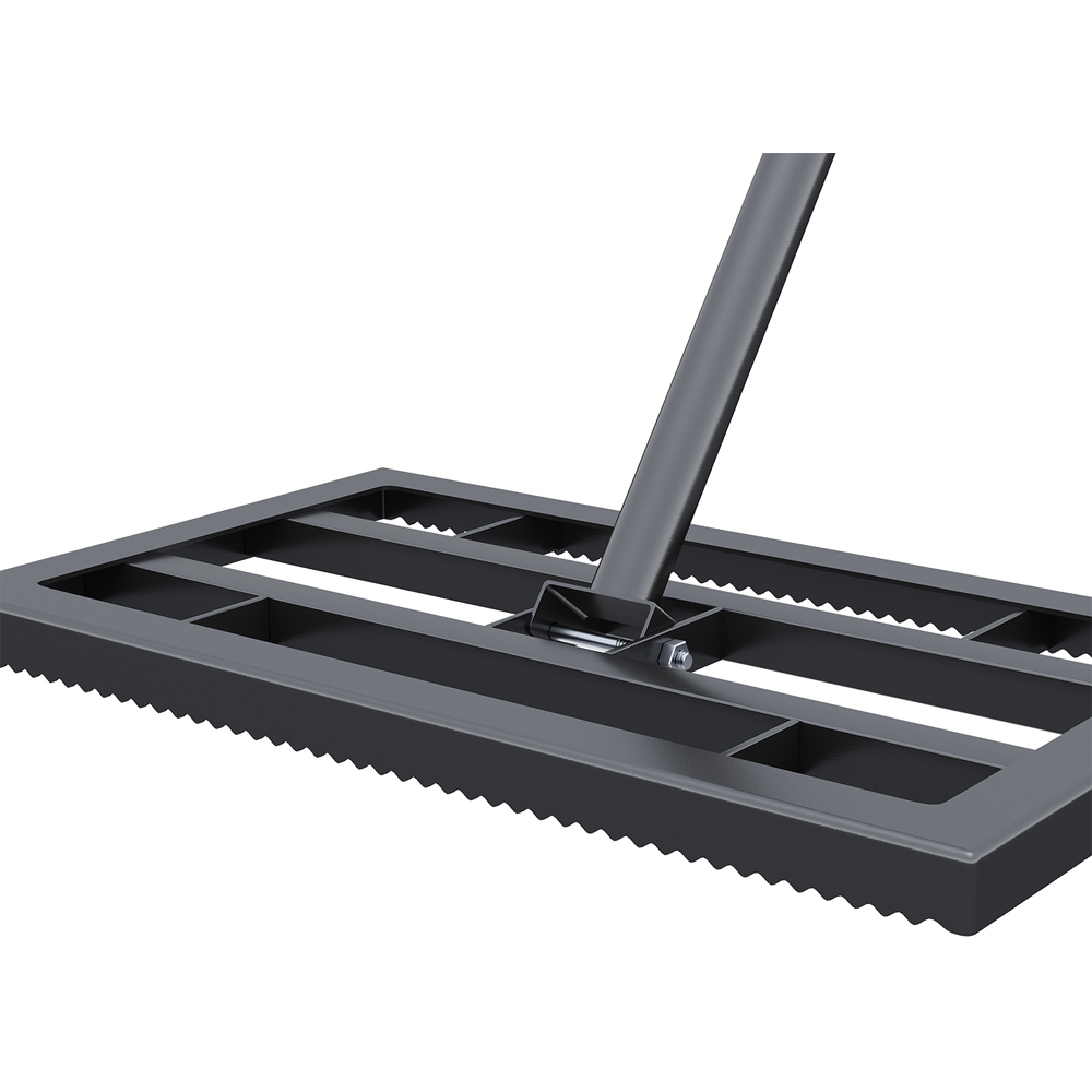 Living and Home Garden Lawn Levelling Rake with Long Handle 43 x 25 x 198cm Image 5