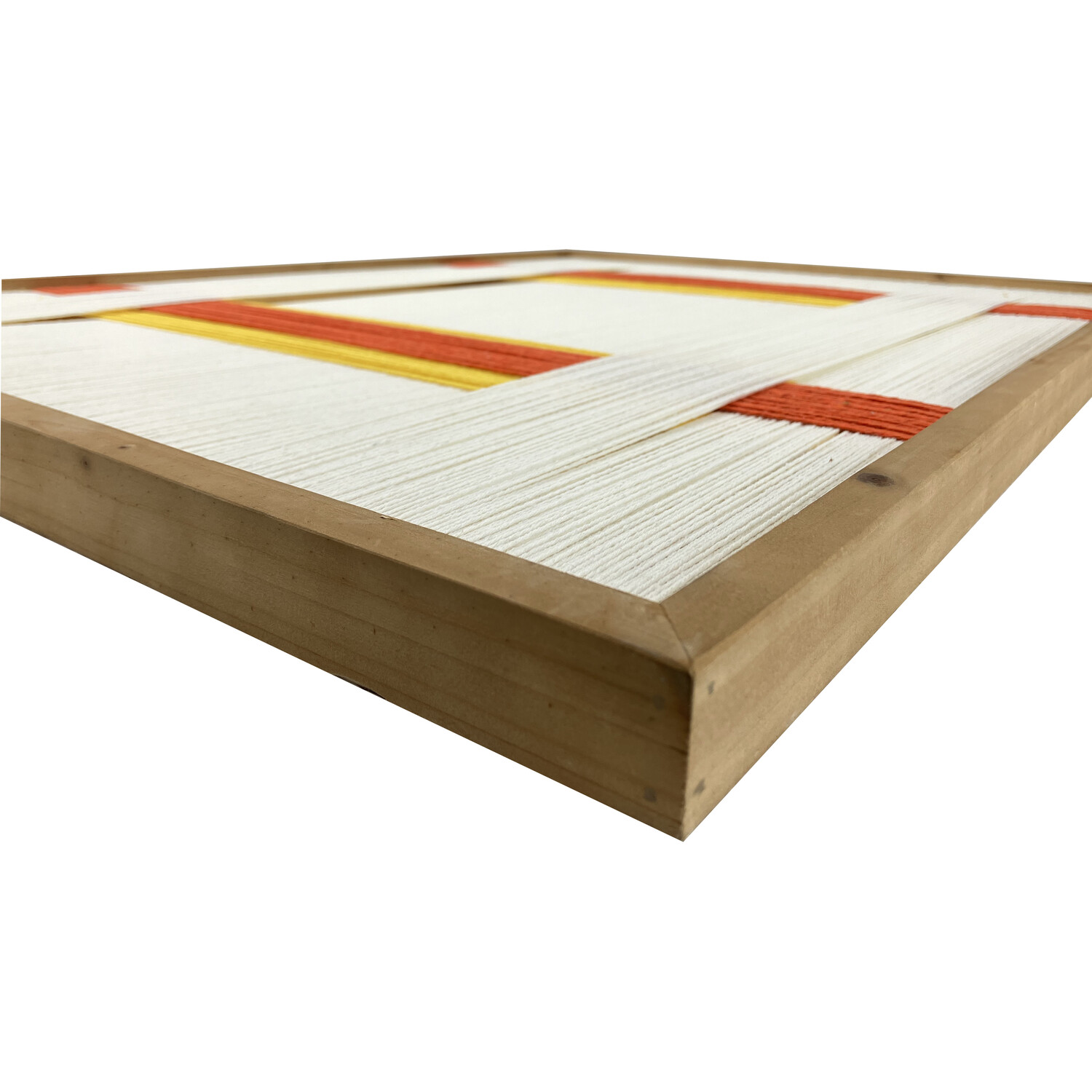 Abstract Woven Modern Framed Art Assorted Image 10