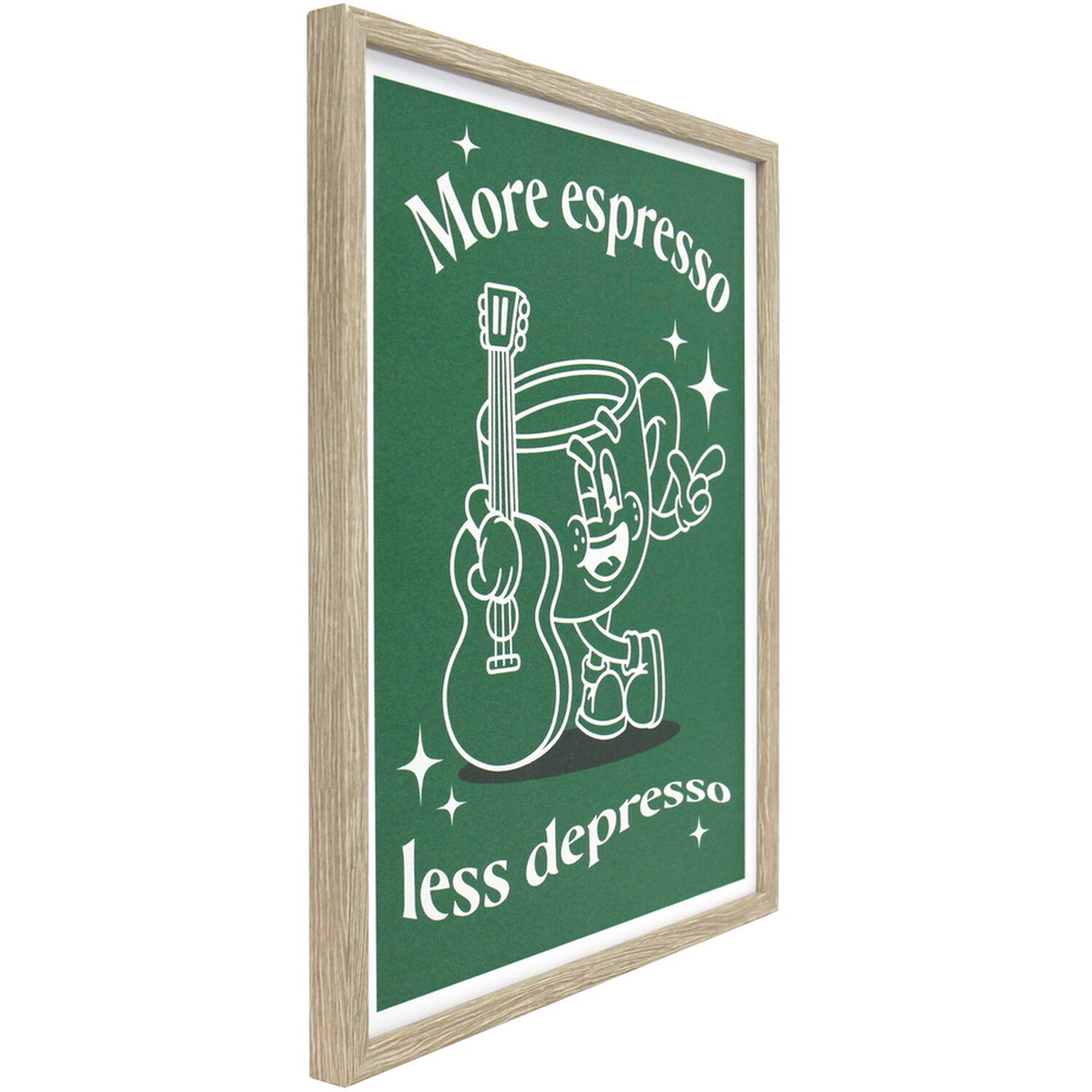 Espresso Graphic Framed Art Image 5