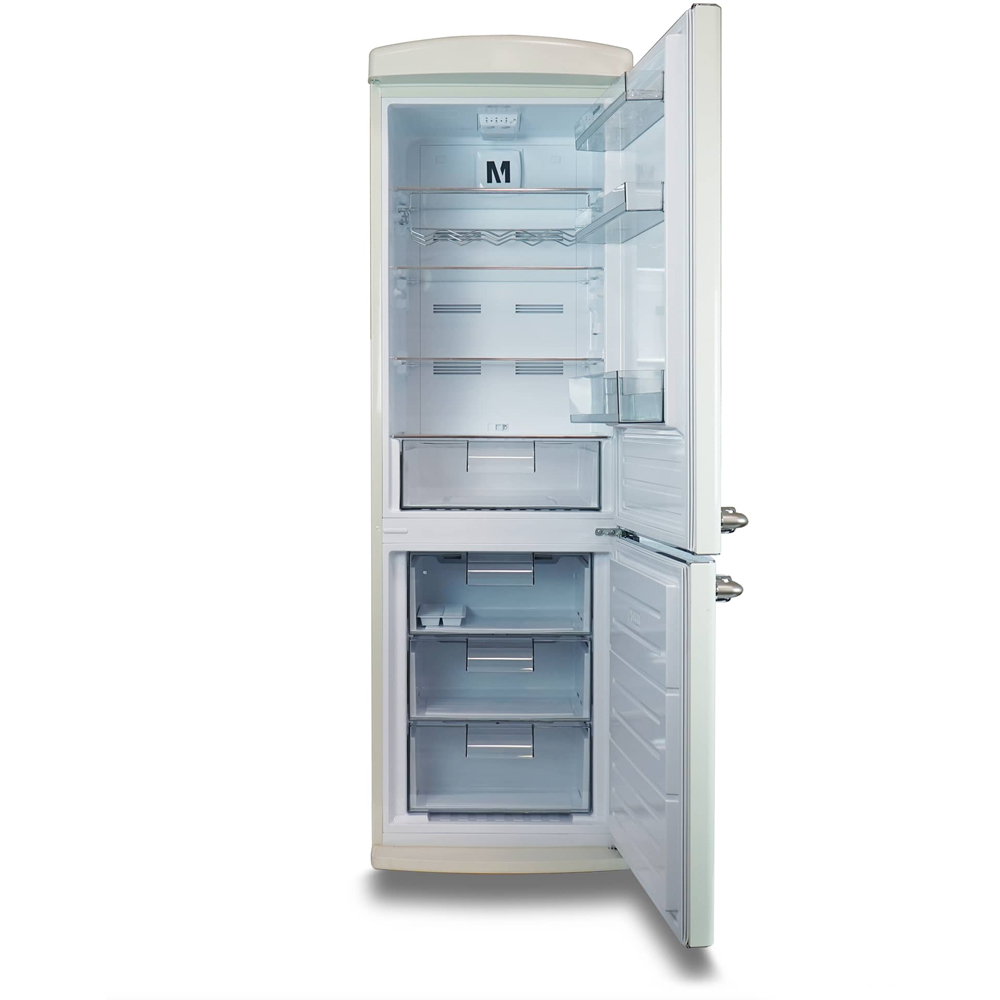 Montpellier MAB190C Cream Retro Wide No Frost 295L Fridge Freezer Image 5