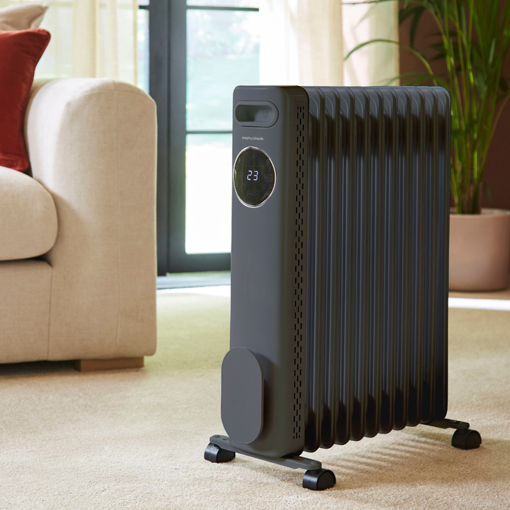 Morphy Richards Grey Digital Oil Filled Radiator 2500W Image 7