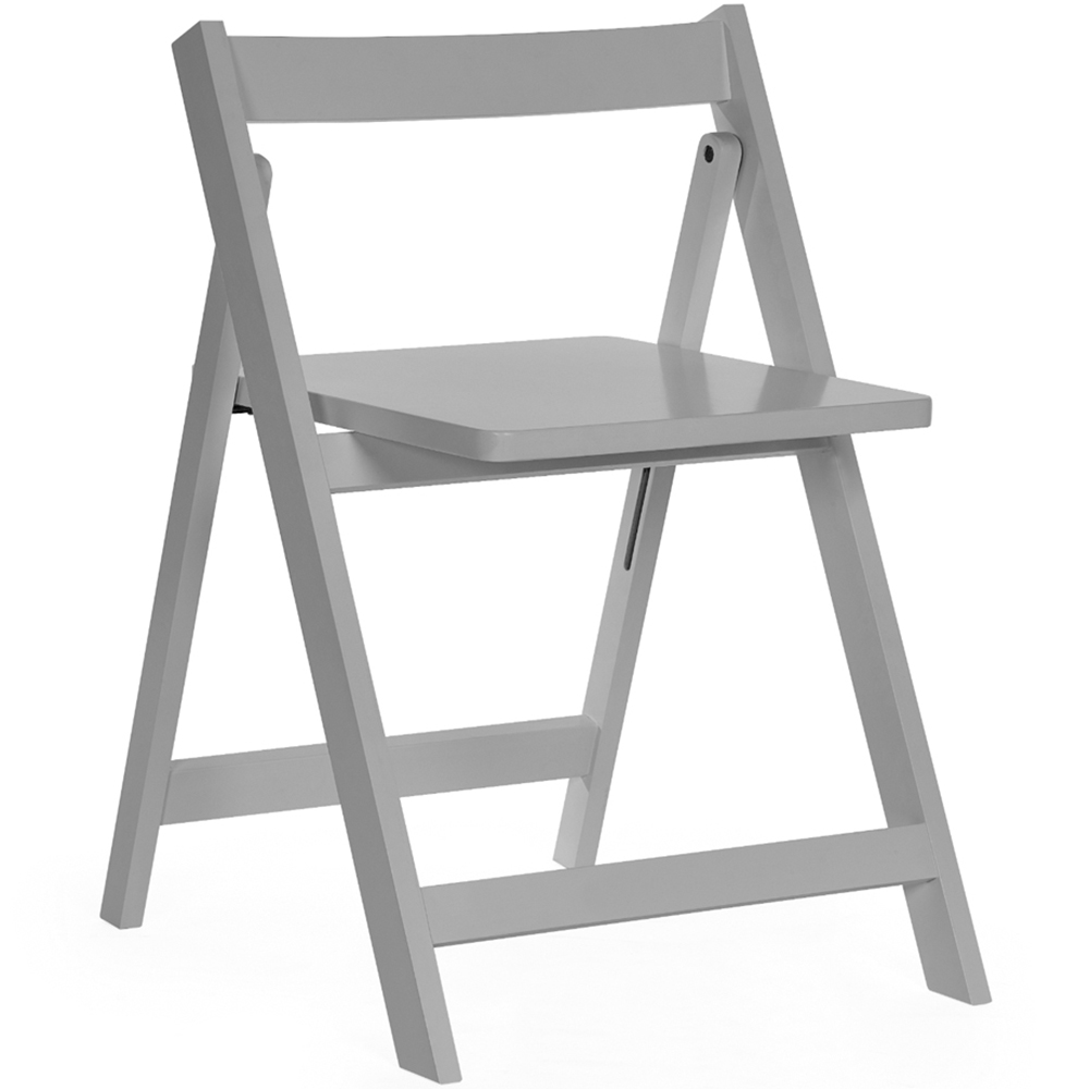 Julian Bowen Gatan 2 Seater Grey Small Gateleg Table Set Image 6