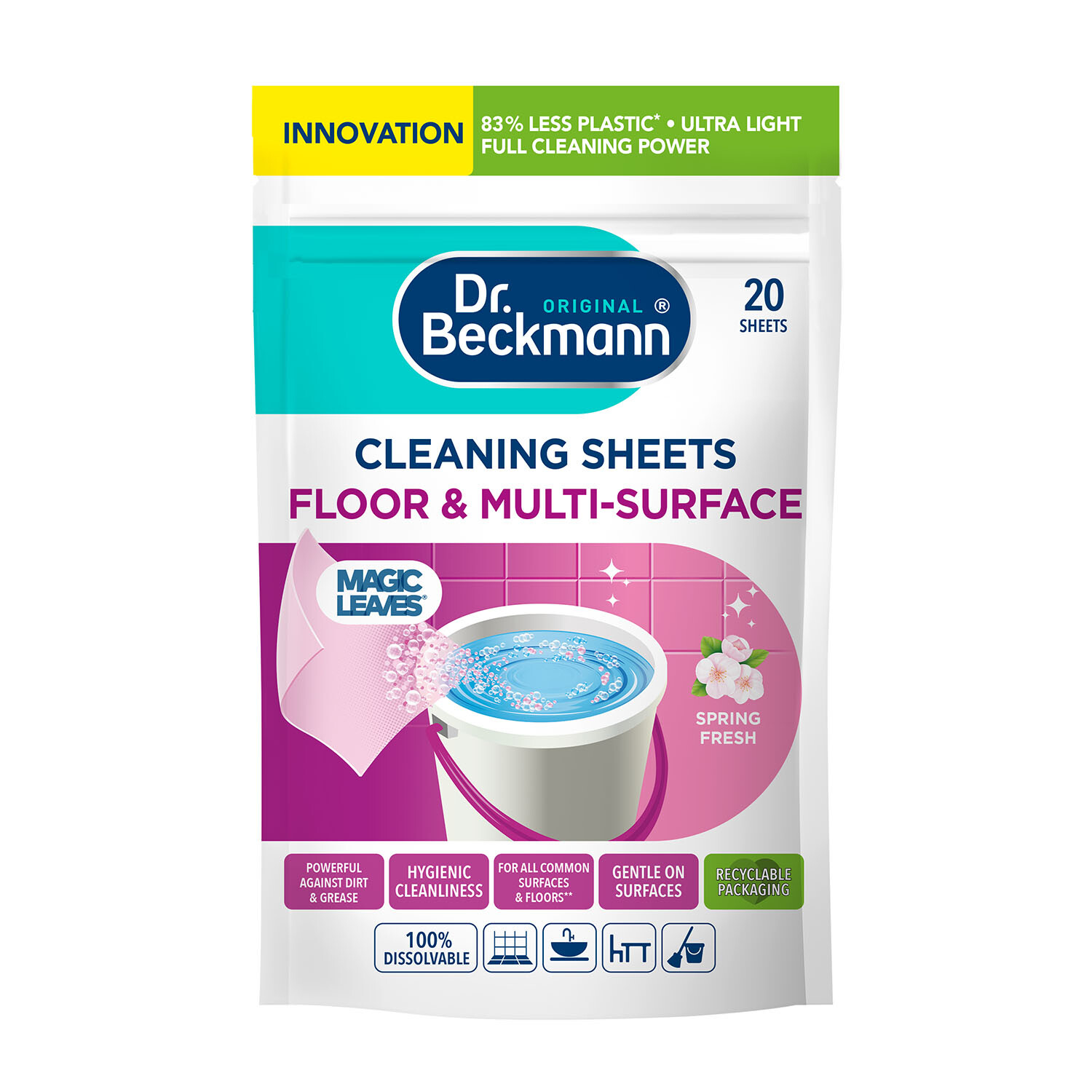 Dr Beckmann Floor and Multisurface Cleaning Sheets Image