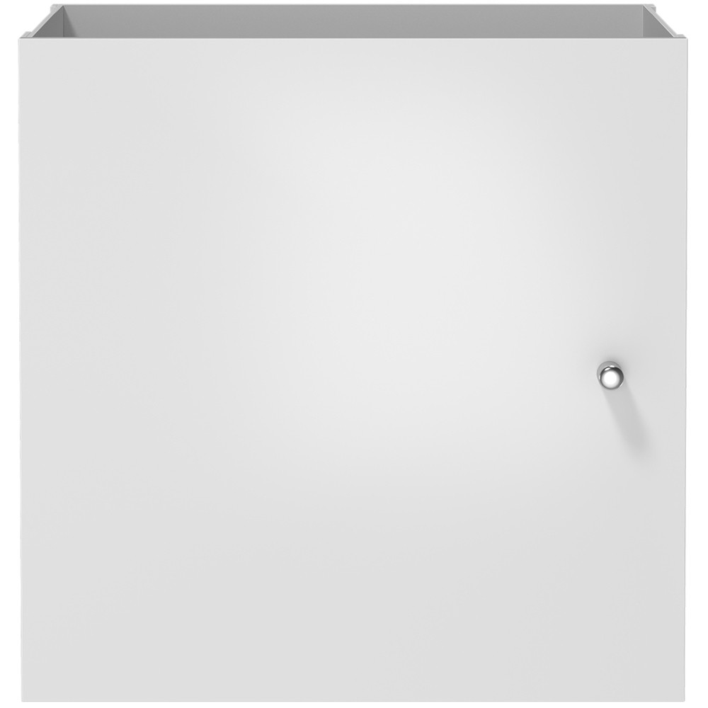 Homebase Single Door White Cube Storage Insert 2 Pack Image 3