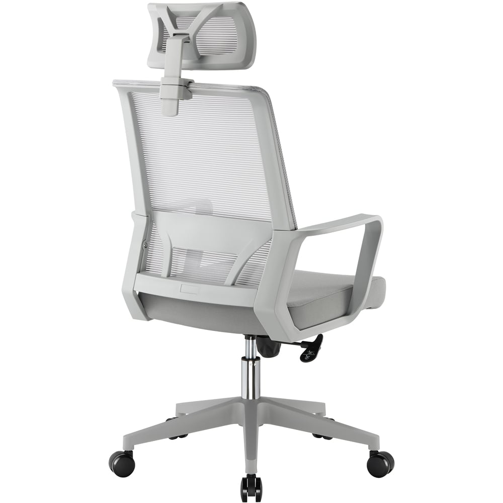 TTAP Cambridge Plus Grey Mesh Swivel Office Chair Image 3