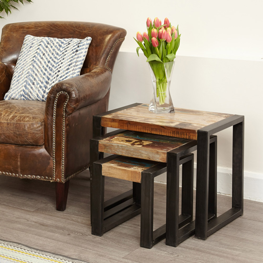 Baumhaus Urban Chic Nest of Tables Set of 3 Image 5